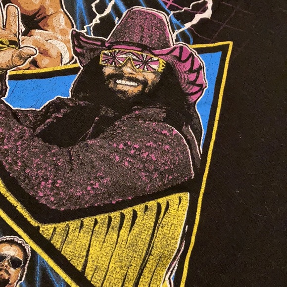 Wrestlemania chippy graphic tee. All the stars. - Picture 5 of 9